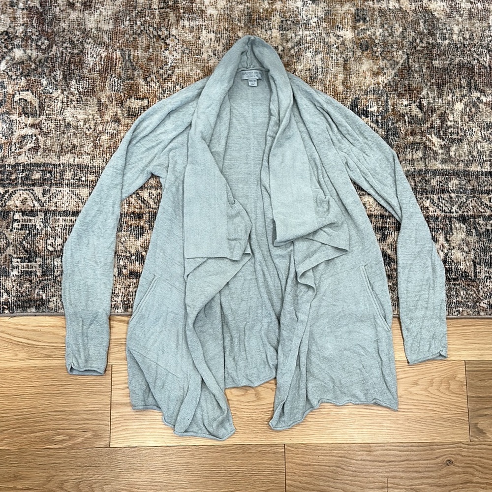 Barefoot Dreams Cozychic Cozy Chic Ultra Lite Cardigan Sweater Wrap Size XXS/XS